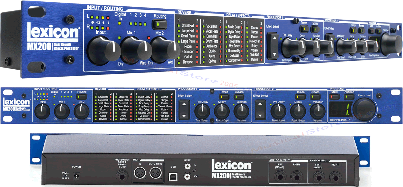 Lexicon MX200 efektov procesor