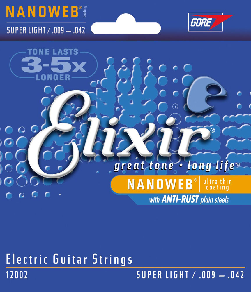 Elixir Electric Nanoweb 12002 Super Light 009-042