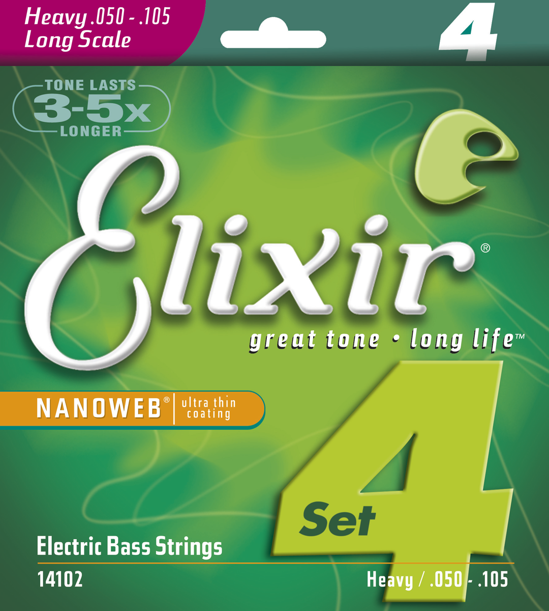 Elixir 14102 - struny pre basgitaru 050-105