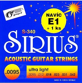Struny Sirius S340