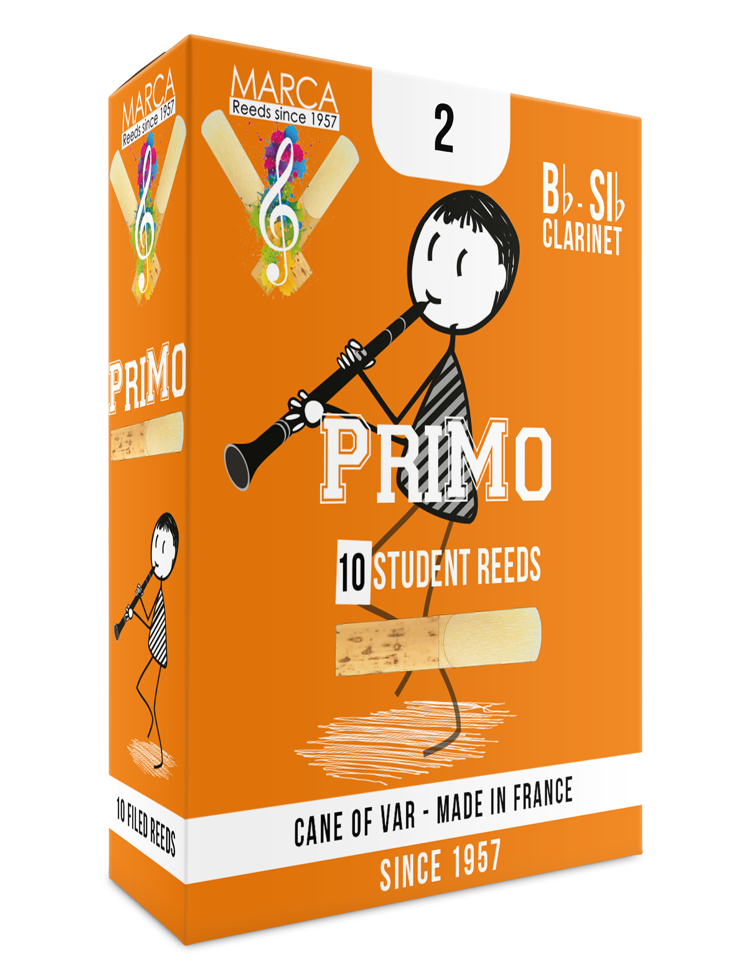 MARCA reeds, PRIMO, pre Bb klarinet