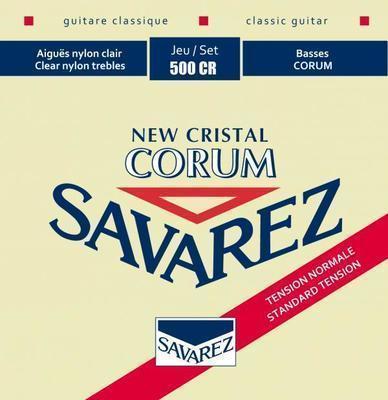 struny na klasick gitaru 500CR Cristal Corum Red - standard tension